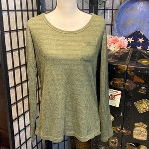 Natural Reflections Green Long Sleeve Shirt